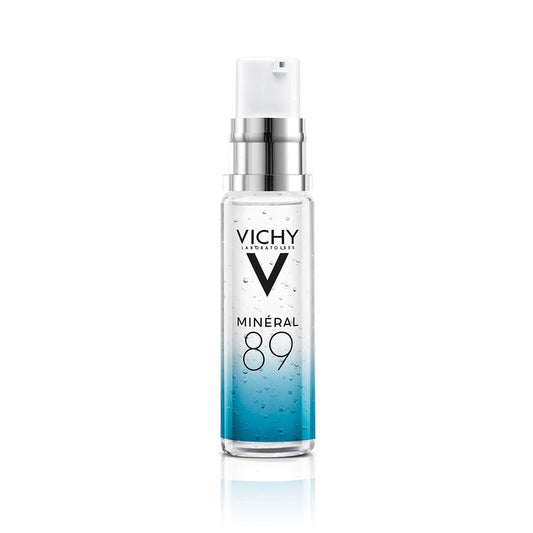 Vichy Mineral 89 Hyaluronic Acid Face Serum, Facial Gel Moisturizer and Pure Hyaluronic Acid Hydrating Serum for Sensitive or Dry Skin