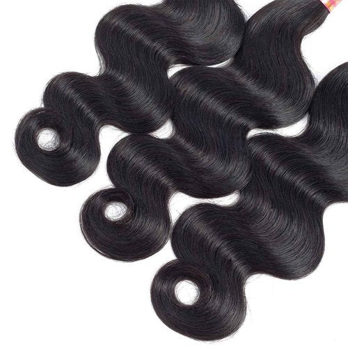 Beauty Youth Body Wave Human Hair Bundles (22 20 18inch) Brazilian Human Hair Body Wave Unprocessed Virgin Hair Weave 3 Bundles for Black Women
