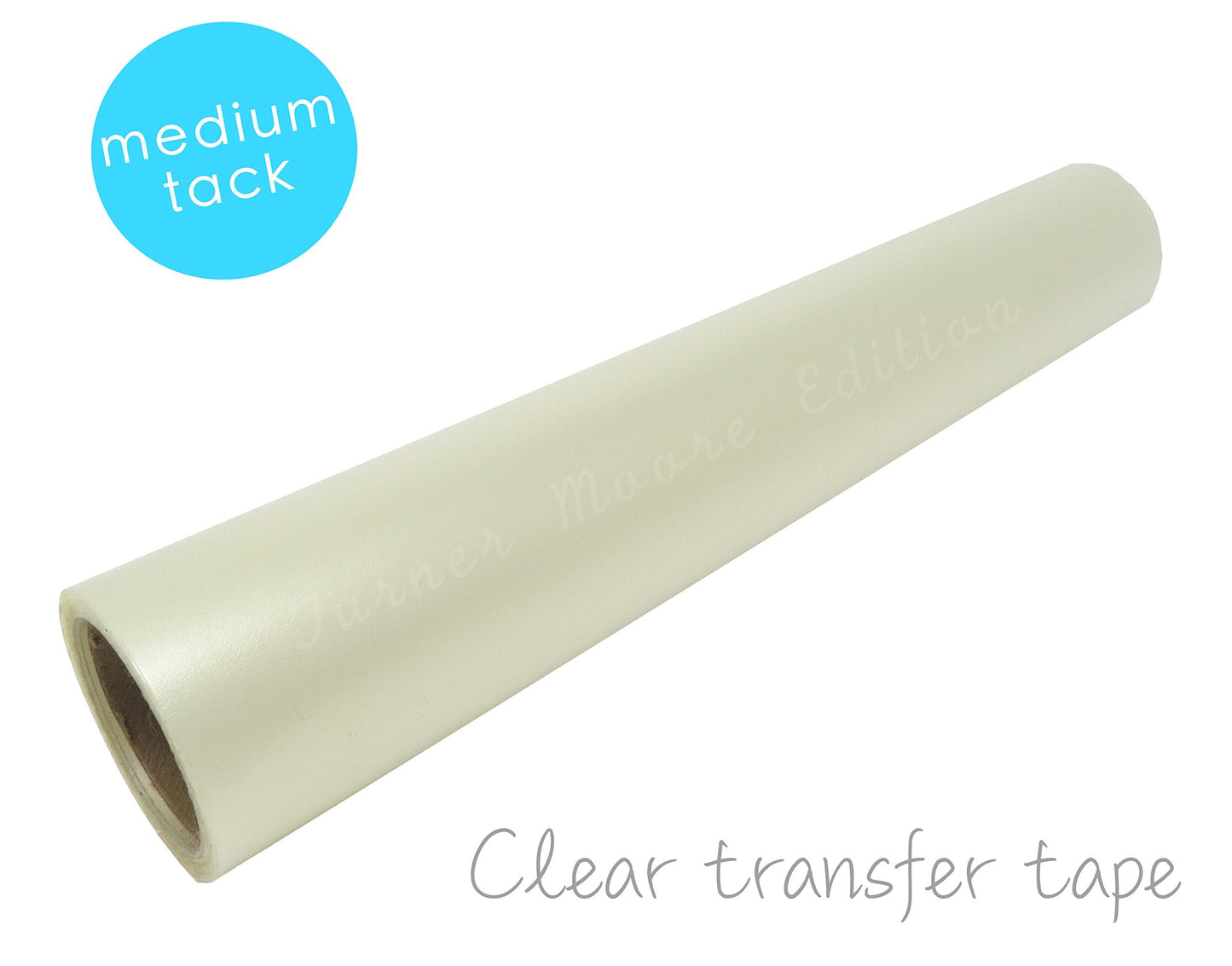 Clear Transfer Tape for Vinyl, 12 Inch by 30 Feet, Adhesive Vinyl, Transfer Paper for Cricut, Silhouette, Signs, Stickers, Decals