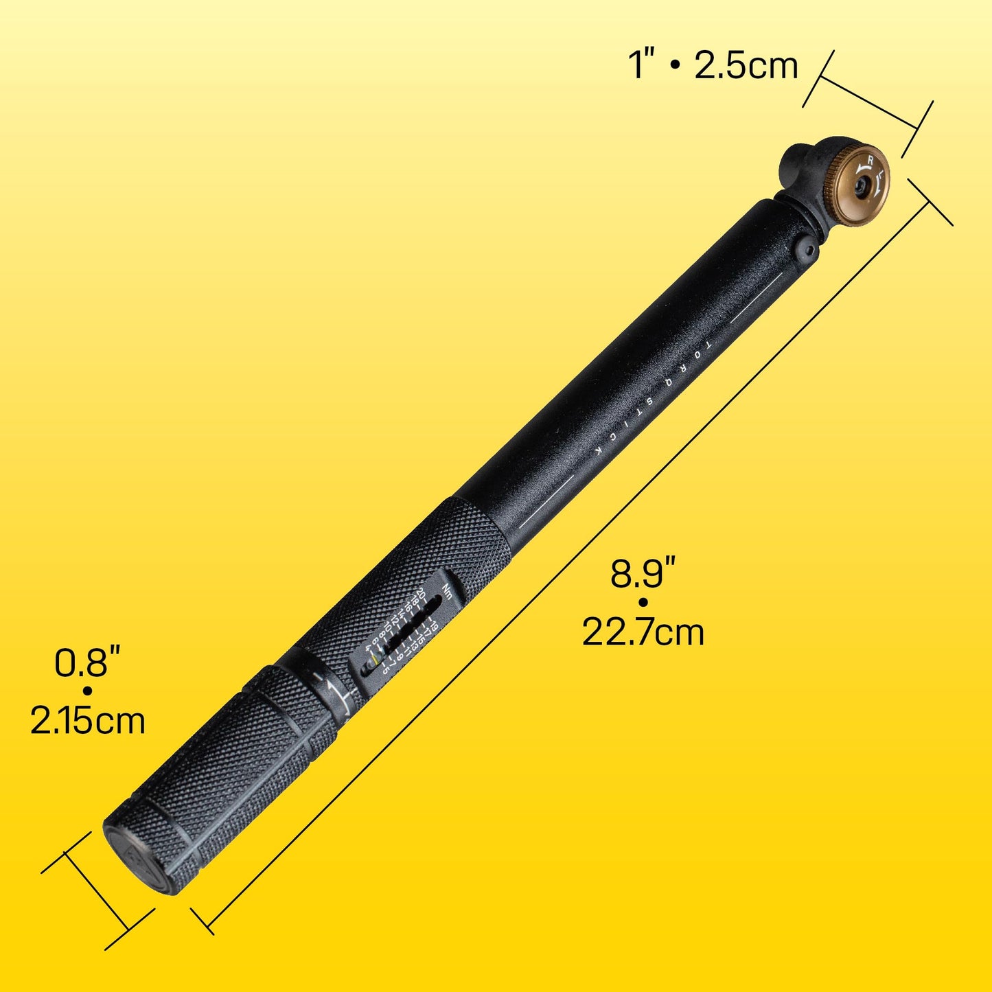 Topeak Torq Stick 4–20 Nm Torque Wrench – Adjustable Preset Torque Tool with Reversible Ratchet, 9 Long Bits (3–10 mm Allen & T20/T25/T30 Torx), +/- 4% Accuracy for Bike Maintenance & Repair