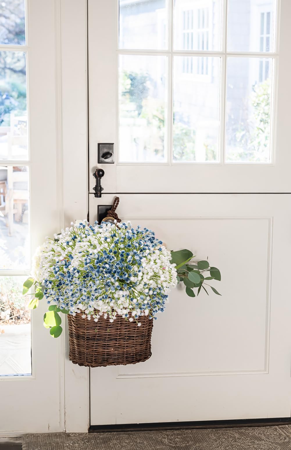 Baby's Breath Artificial Flowers Bulk 10 Pack (30pcs) Faux Baby Breath Plastic Flower Fake Gypsophila Flower Arrangement for Crafts Fake Flowers Bouquet for Wedding Centerpieces Mix Baby Breath