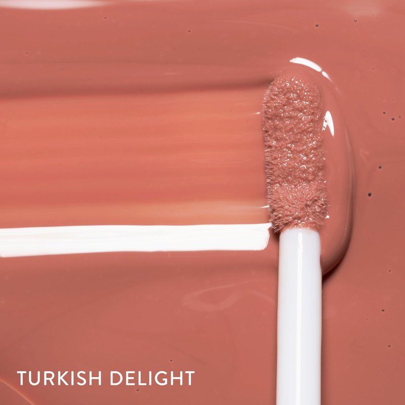 LAURA GELLER NEW YORK Color Luster Lip Gloss - Turkish Delight | Non-Sticky Lip Gloss Treatment with Sheer High-Shine Color