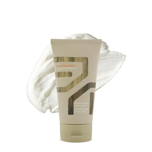 Aveda Men Pure-Formance Shave Cream | Helps Protect from Razor Burn & Irritation | for All Skin Types | 97% Naturally Derived*, 5 Fl Oz