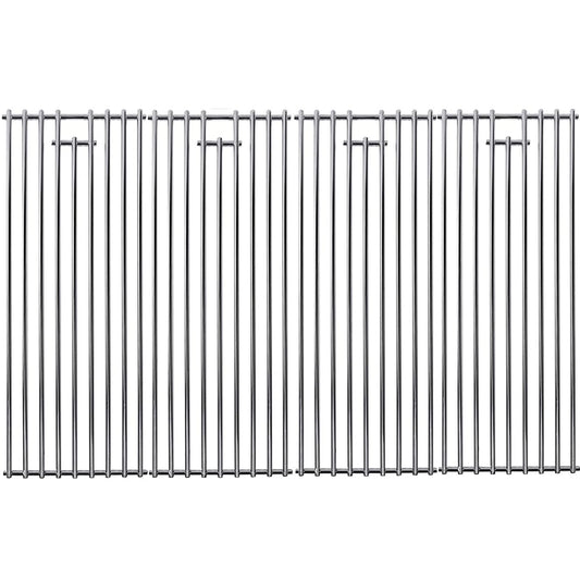 8mm 4 Pack Bull BBQ Lion Premium BBQ Grill Grate Replacement Parts For Bull 16517 BBQ Angus, Brahma, Lonstar Select, Outlaw Steer Premium, Lonestar Select, 7 Burner Premium, 65073 L60000 L75000 L90000