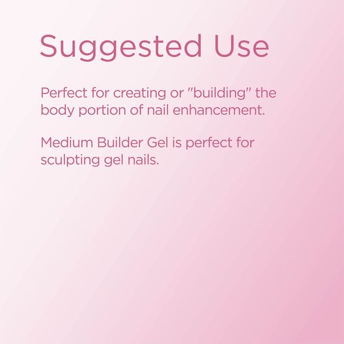 Young Nails Synergy Gel System, Building Gel - Hard Builder Gel, Superior Adhesion & Strength, Structured Nail Gel Builder - Build Gel, Clear, 60g