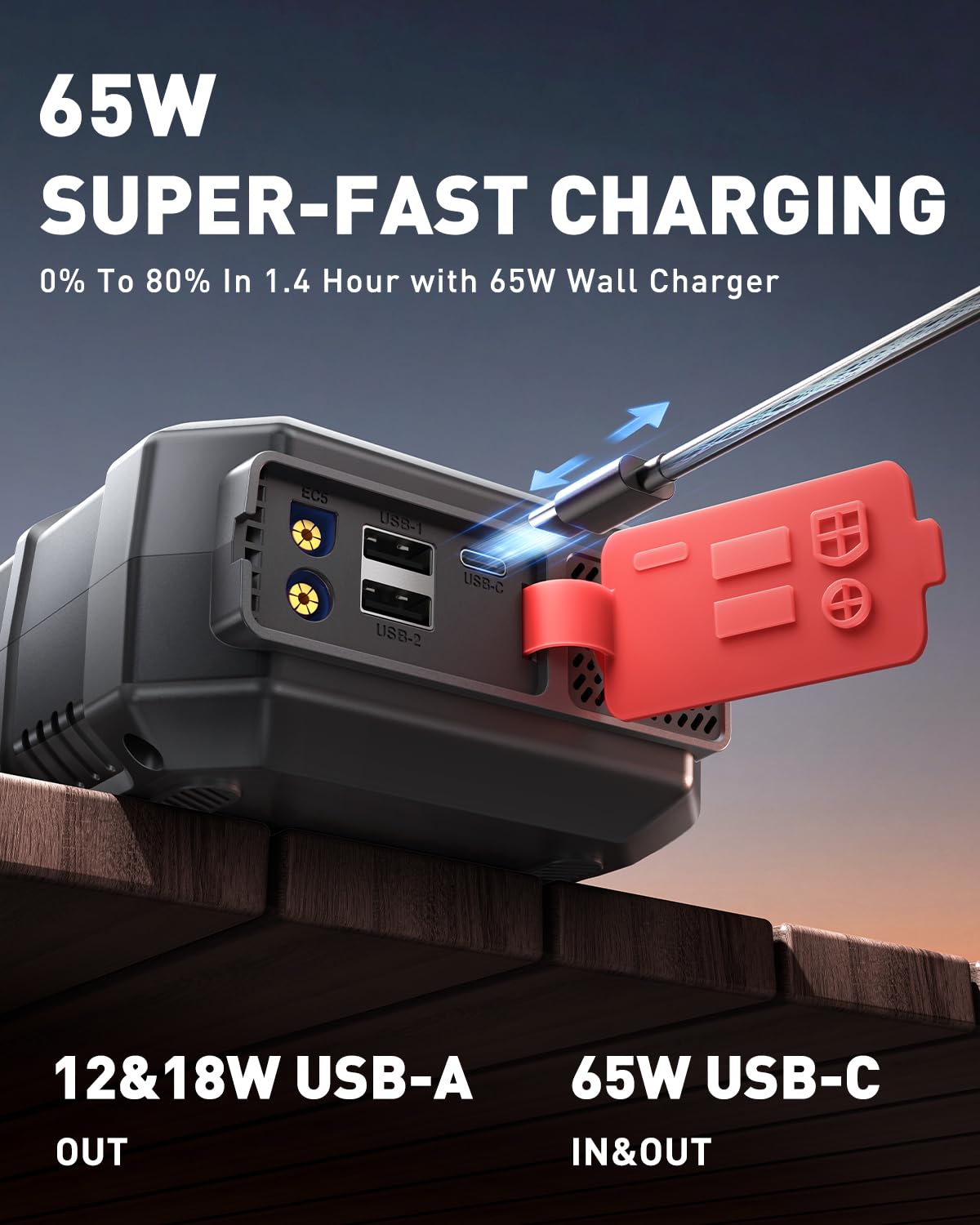 ANFLAG 10-in-1 Car Jump Starter with Air Compressor, 8000A 160PSI Jump Starter Jump Box(All Gas/14L Diesel), PD65W Charging Battery Jumper Starter Portable Jumper Cable with 160W DC, Gloves, Lights