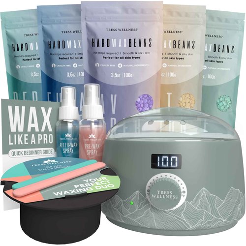Tress Wellness Green Warmer Kit with Black Silicone Bowl
