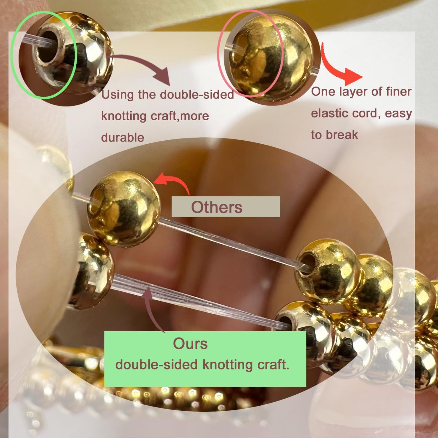 Free bird Birthstone Beaded Bracelet for Women Dainty Peridot Bracelet 14K Gold Plated Stretchable Beaded Bracelet Trendy Stackable August Birthstone Jewelry Gift for Birthday Christmas Valentine's Day