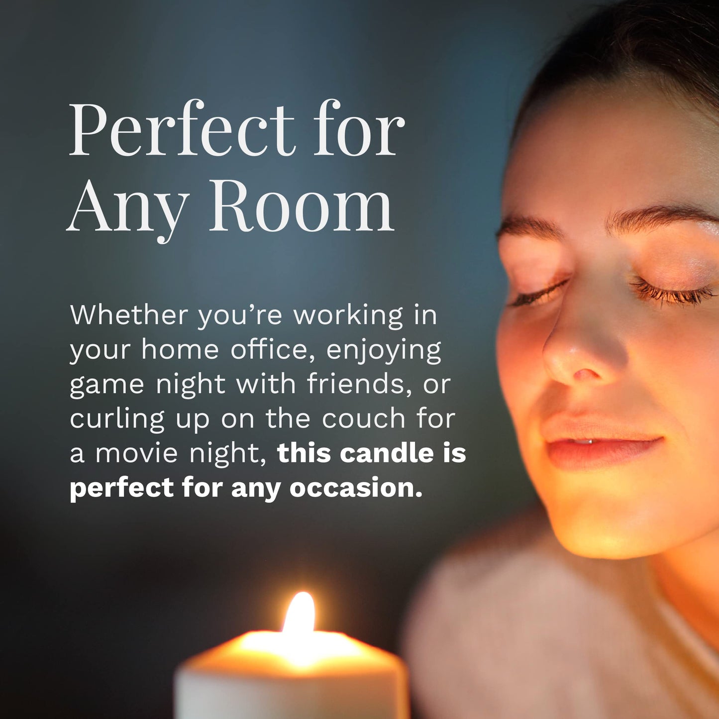 Candle-lite Premium Apple Amber Scent, 14 oz. 3-Wick Aromatherapy Candle with up to 45 Hours of Burn Time, Red