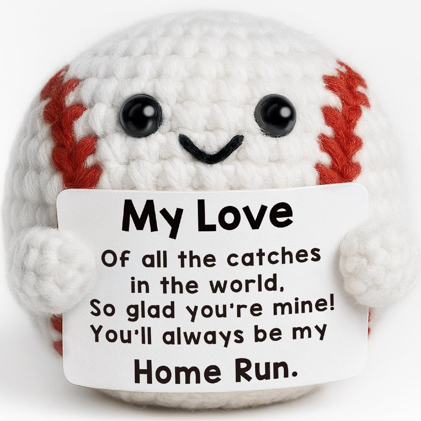 TKGIFTHOT Valentines Gifts for Him Her Boyfriend Girlfriend Crochet Baseball Gifts for Birthday Anniversary Valentines Day Romantic I Love You Gift for Husband or Wife