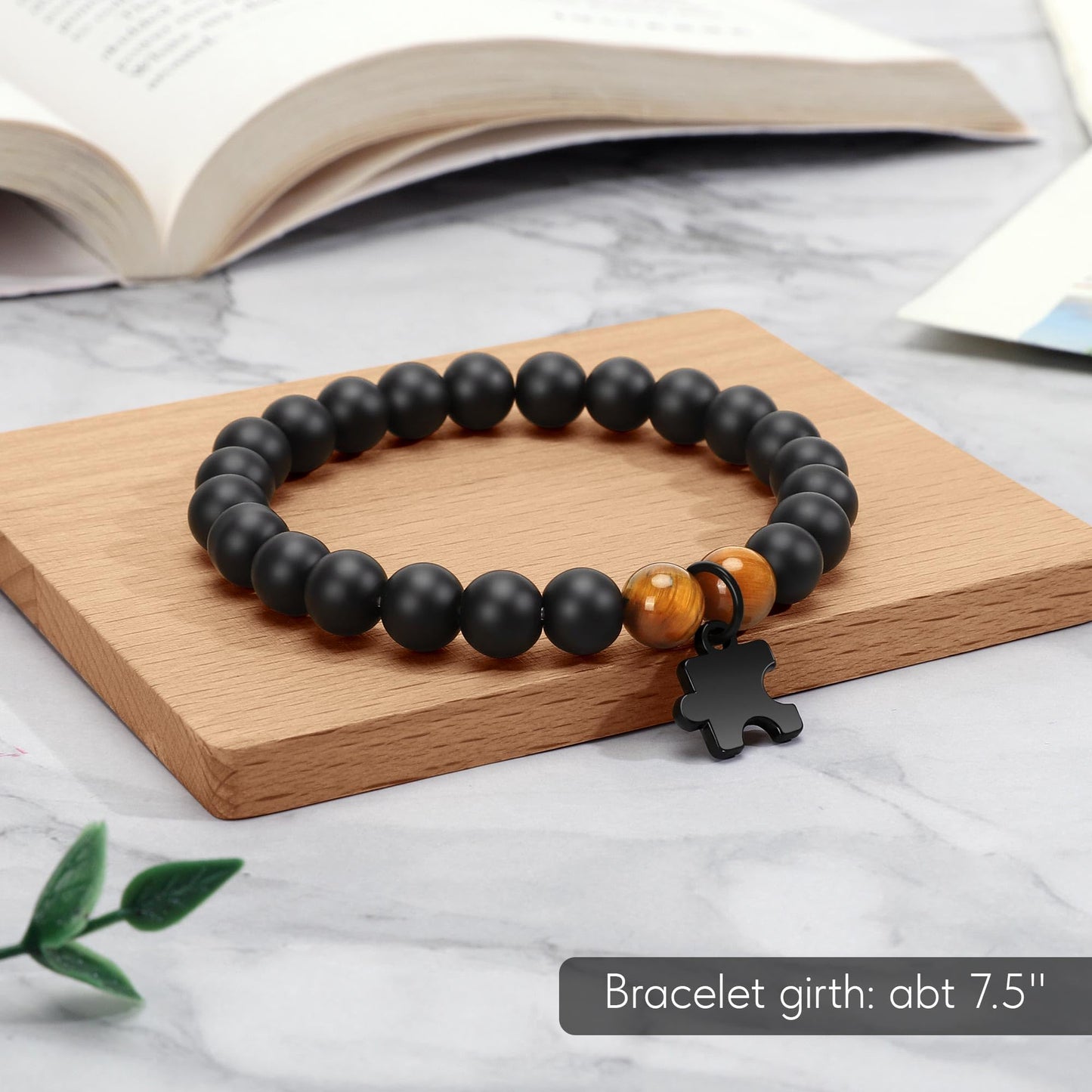 WZHENAINI Bonus Dad Gifts, Father Gift for Dad Fathers Day Birthday, from Daughter Son, Best Dads I Love You Thank You Appreciation Stepdad Bracelet Daddy Papa Father-in-law Gifts