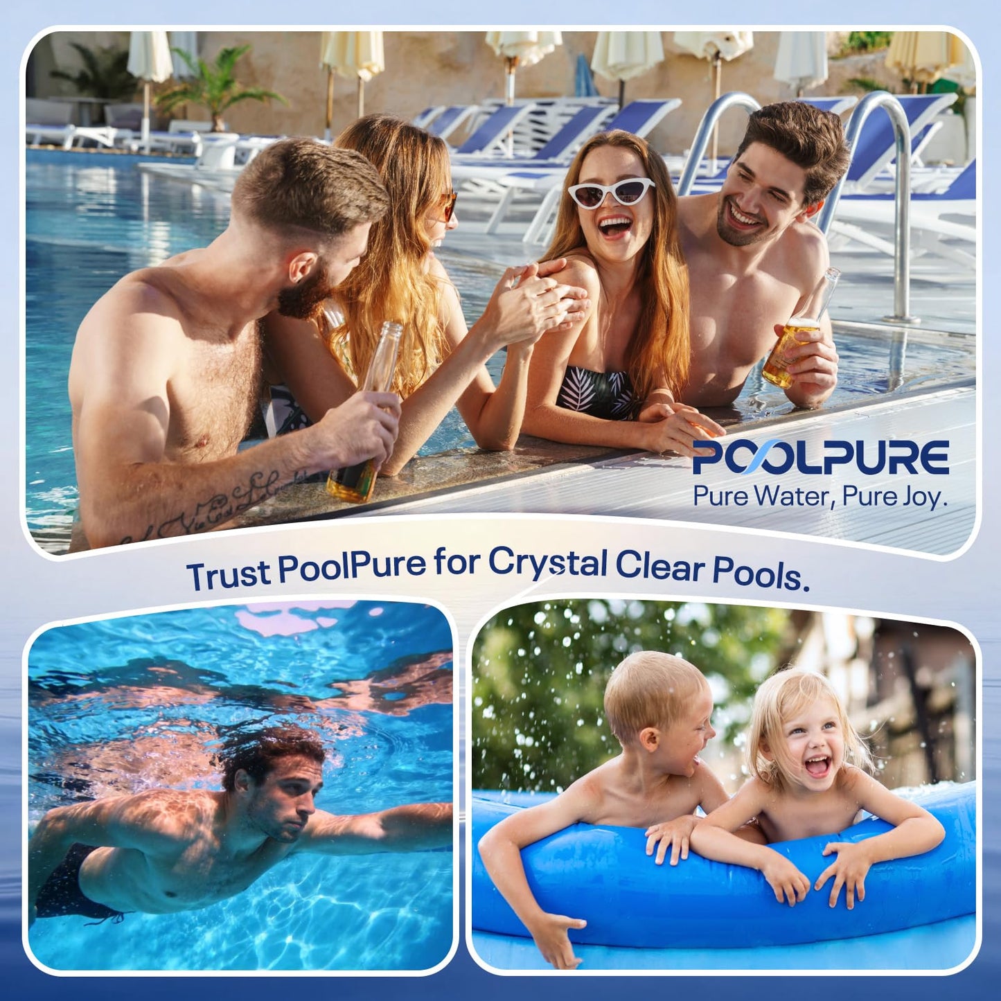 POOLPURE PA150S Pool Filter Replaces Hayward CX150XRE, Hayward SwimClear C150S, PA150S, Ultral-D4, 150 sq.ft Filter Cartridge 1 PACK