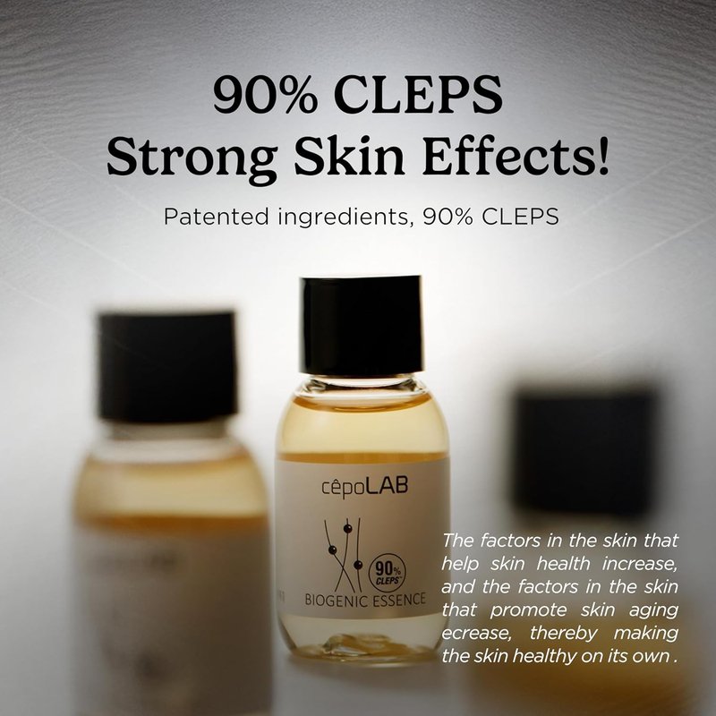 Biogenic Essence Hydrating Face Serum - 90% CLEPS® for Dull, Dehydrated Skin | 1.01 fl. oz.