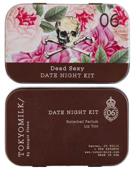 TOKYOMILK Dead Sexy Date Night Kit | Includes Citrus Rose Lip Tint and Dead Sexy Eau de Parfum Mini Rollerball