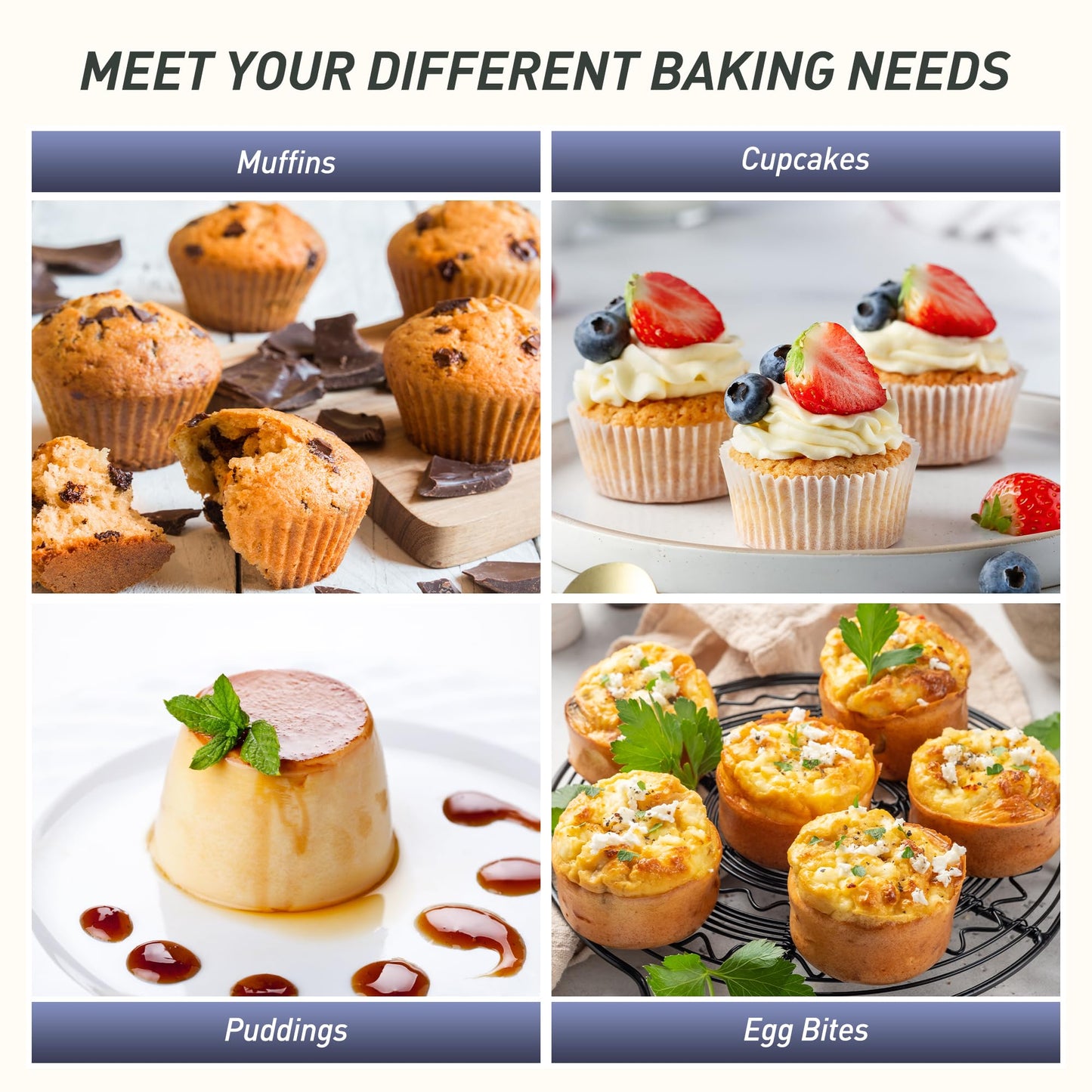 2 Packs 12 Cups Silicone Muffin Pan with Metal Reinforced Frame Regular Size Cupcake Pan Tray Egg Bites Silicone Circle Cookie Molds Muffin Tin Tart Pans Baking Sheet Set for Breakfast Sandwiches
