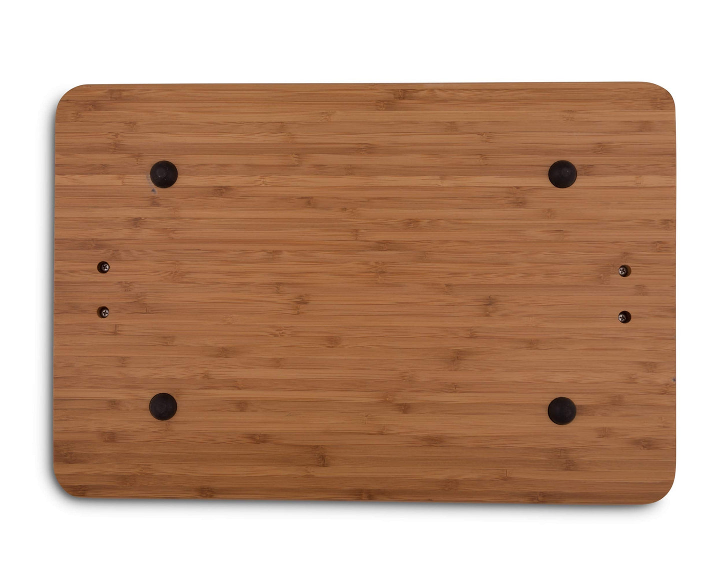Arthur Court Designs Aluminum Longhorn Handle Bamboo Wood Carving/Cheese Board Large Tray for Serving Meats or Appetizer 20 inch x 13 inch