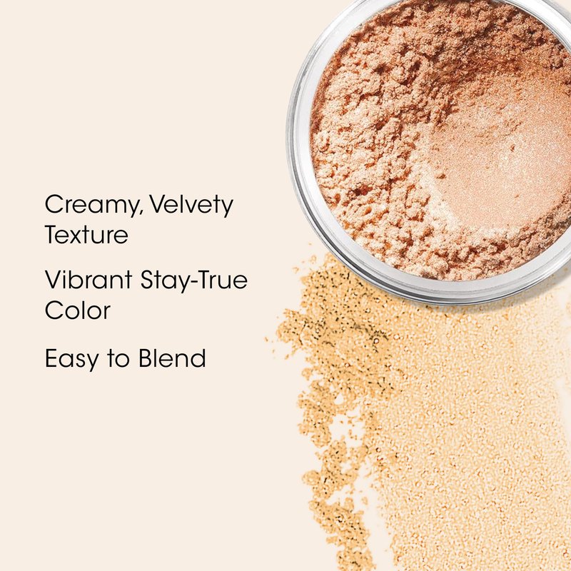bareMinerals Single Loose Mineral Eyeshadow, Pebble, Vegan, Cruelty-Free & Dermatologist-Tested