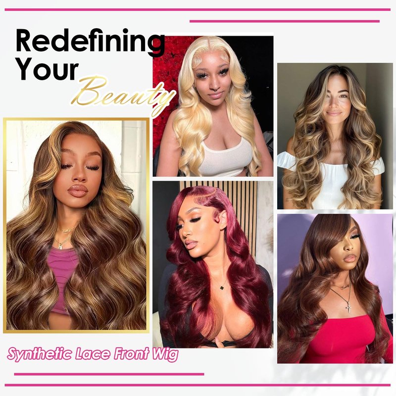 Ruiieea Synthetic Lace Front Wig722