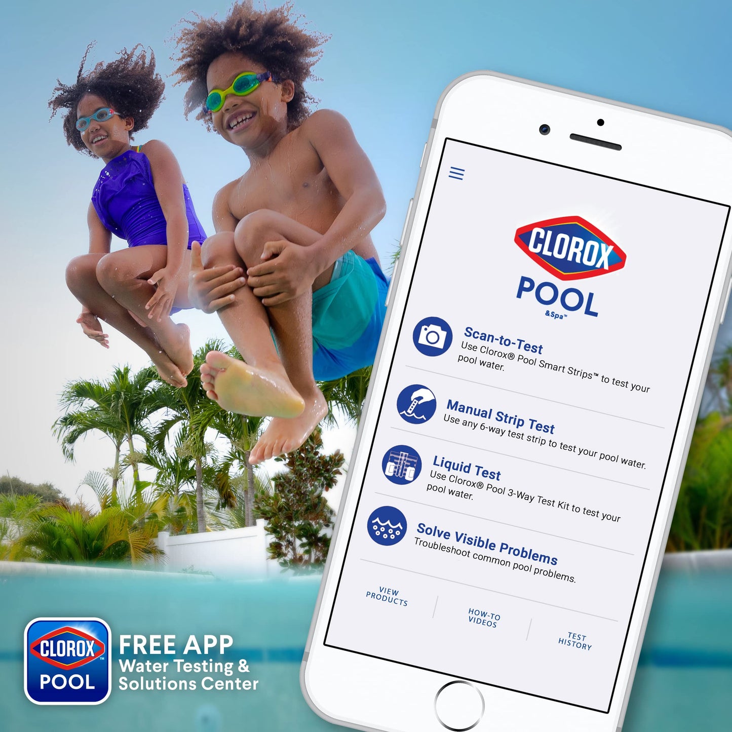 CLOROX Pool&Spa Active99 3” Chlorinating Tablet, Kills Bacteria & Stops Algae, 35LB