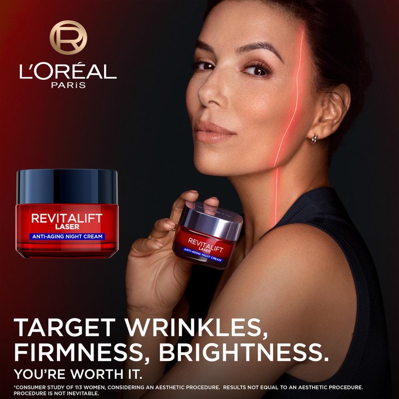 L'Oreal Paris Revitalift Laser Renew Night Cream, 1.7 Oz