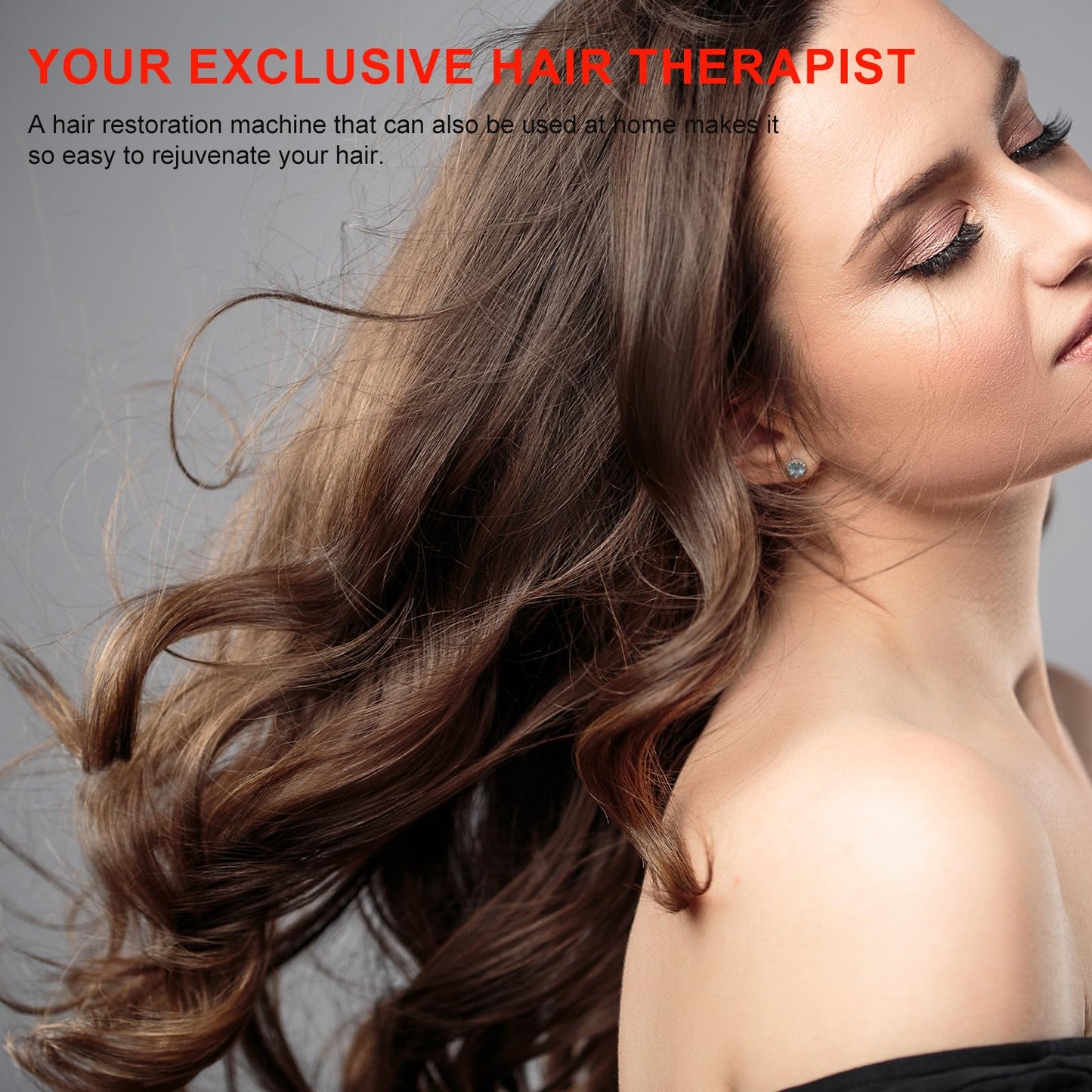 Hair Steamer Micro Mist Scalp Detoxify for Hair Wash Reclining Chair Bed Attachment Professional Hair Care for Salon SPA Barber Shop Fully Metal Material Elitzia ET1940