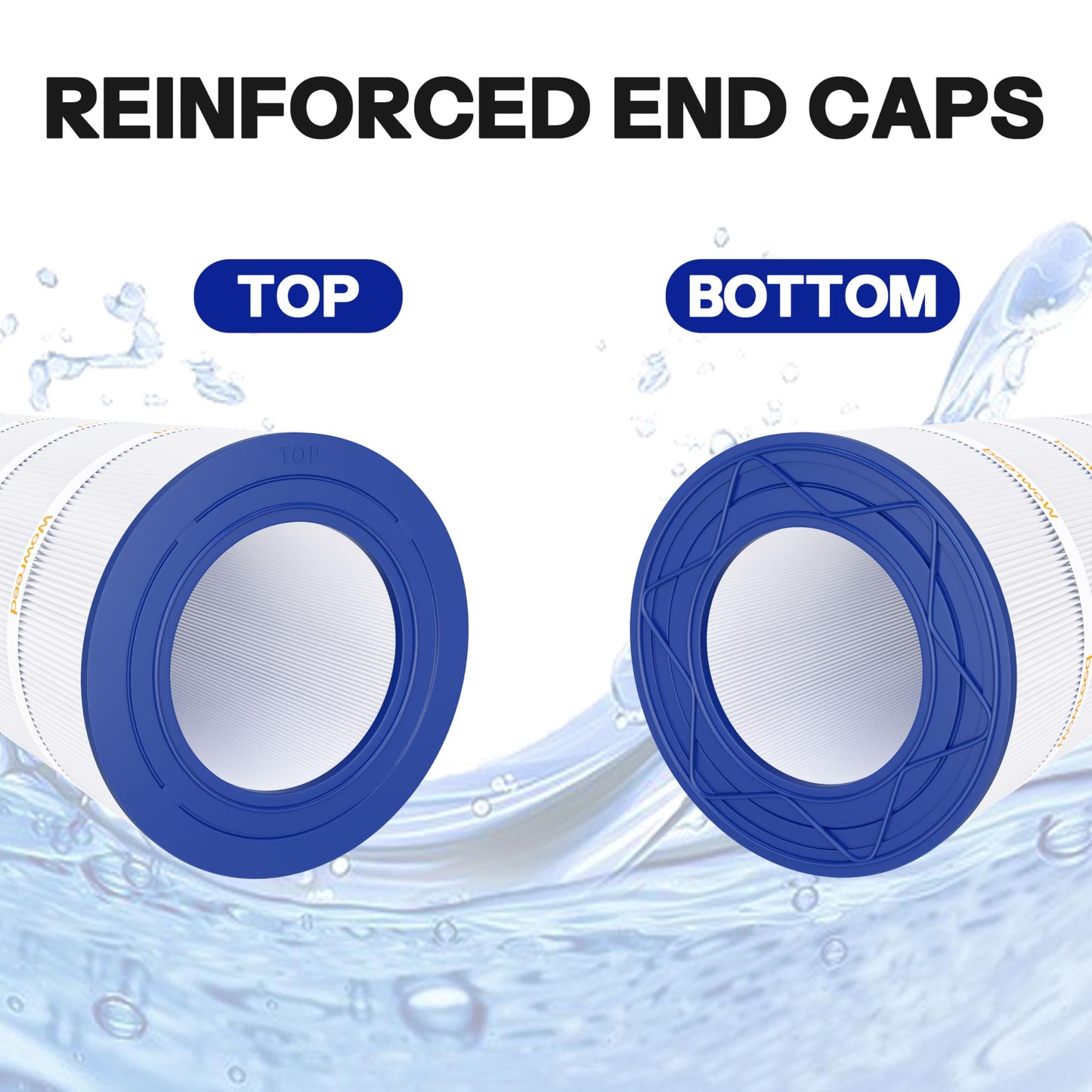 Wowreed Pool Filter Compatible with Clean and Clear 100, C-9410, CCRP100, PAP100, FC-0686, R173215, 1 Pack
