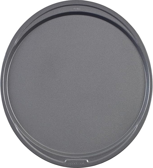 GoodCook Everyday Nonstick Steel Pizza Pan, 12", Gray