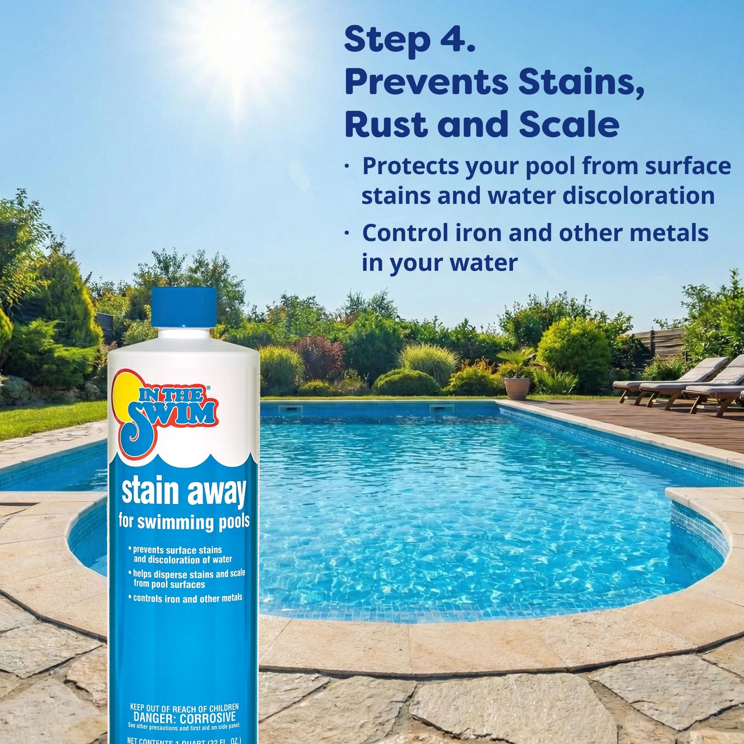 In The Swim Pool Deluxe Opening Chemical Start Up Kit and Spring Pill - Above Ground and In-Ground Swimming Pools - Up to 15,000
