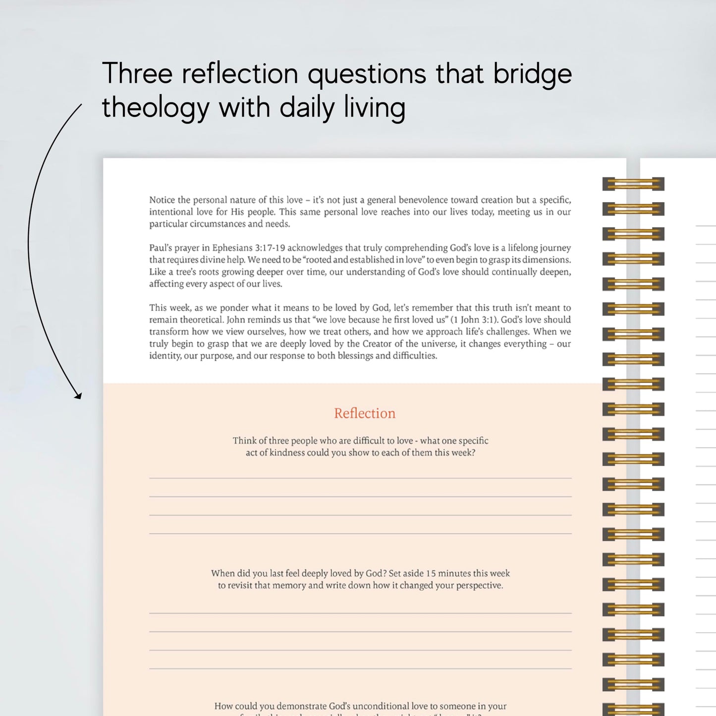 Official Spiral Bible® The Bible in a Year | 52 Week Guided Bible Study & Daily Reading Plan | Spiritual Companion & Journal for Adults & Teens | 8.5" x 11" Notebook