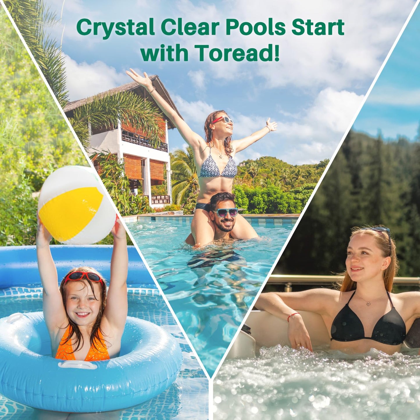 TOREAD PAP200 Pool Filter Replaces Pentair Clean and Clear 200, CC200, PAP200, C-9419, FC-0688, Ultral-C5, PP-C5, R173217, 59054400, Aladdin 29902, Baleen AK-8005, 1 Pack