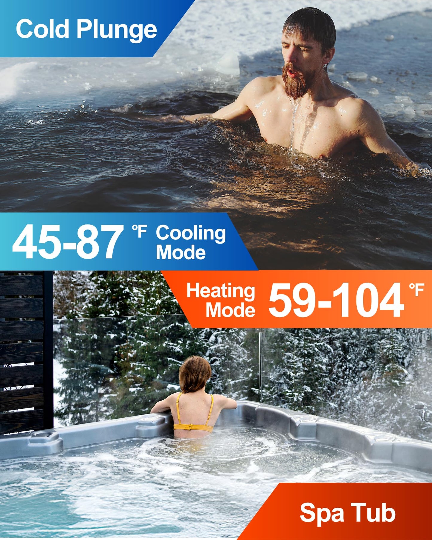 VARMINPOOL Smart Pool Heat Pump with WiFi Remote Control for 7000 Gals In and Above Ground Pool, 27000 BTU Electric Pool Heater, No Gas, 120V, Titanium Heat Exchanger