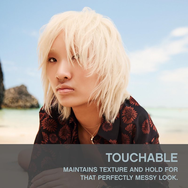 KEVIN.MURPHY TOUCHABLE - Spray Wax Finishing Hair Spray - For All Hair Types - Hair Styling for Texture & Hold - Long Lasting - With Milk Thistle & Carrot Seed Oil - 250 mL / 8.4 fl oz