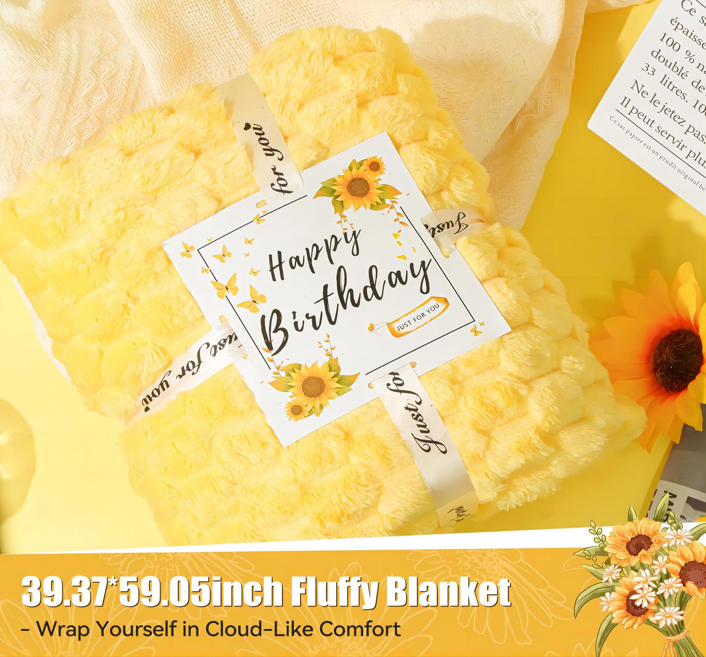 Mother's Day Gifts for Mom, 17pcs Relaxing Spa Gifts Set for Girls, Sisters, Mom, Sunflower Self-Care Package, Sending Sunshine Get Well Gifts for Women, Perfect Basket for Birthday & Mother's Day
