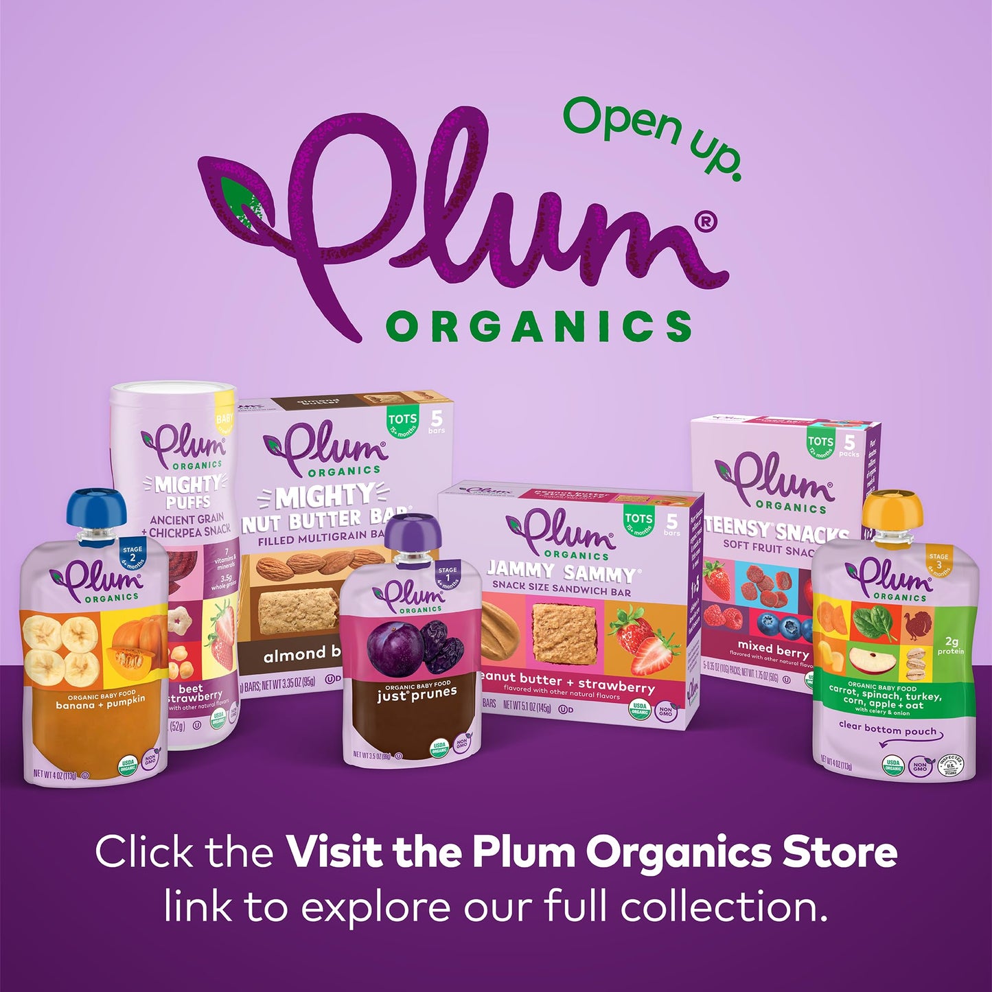 Plum Organics - +12 Months Organic Baby Food - Mango, Banana, White Bean & Chia - Non-GMO - On-The-Go Pouches for Baby & Toddler Meals - Quality Tested Ingredients - 4 oz (Pack Of 12)
