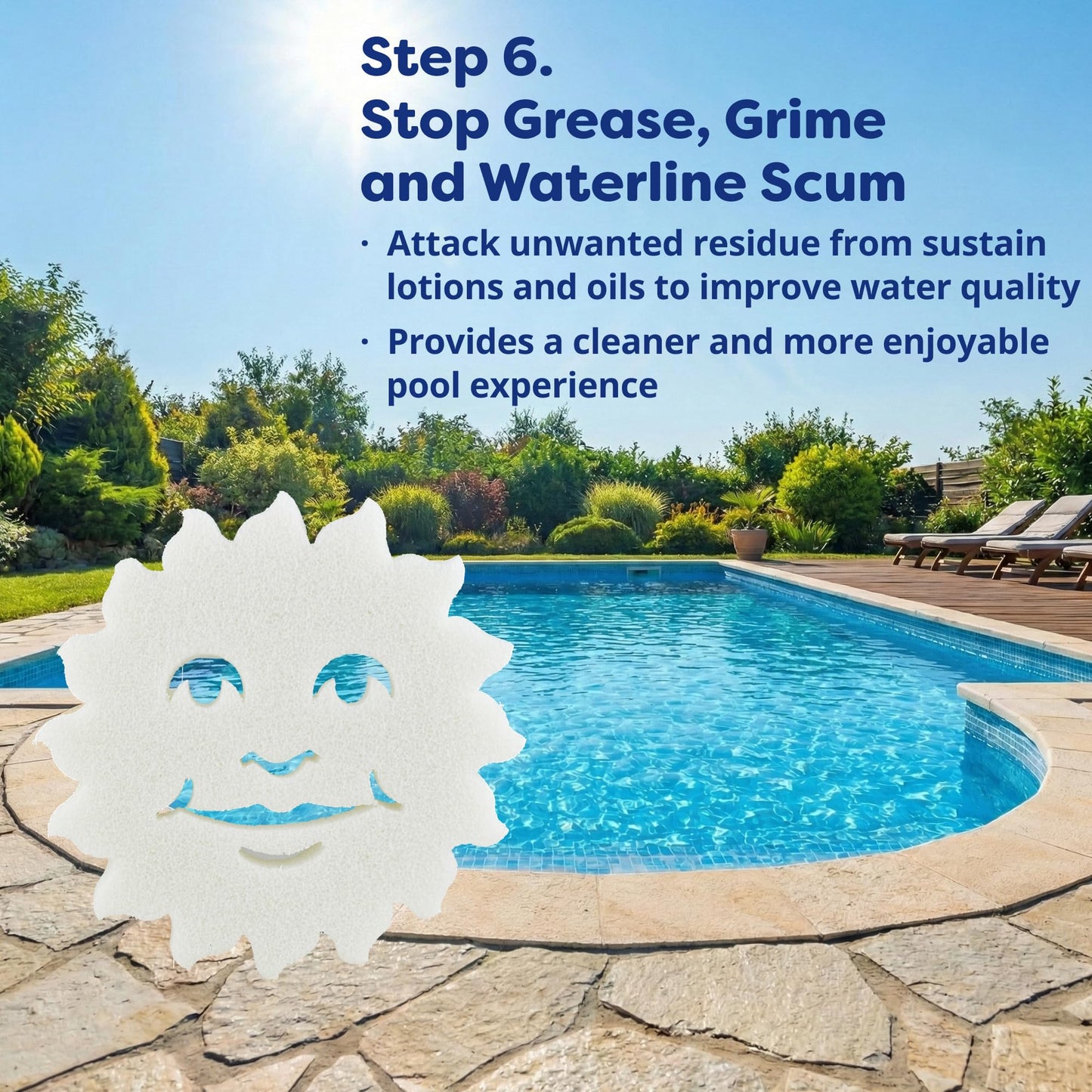 In The Swim Saltwater Pool Opening Chemical Kit - Start-Up Treatment for Salt Pools Up to 15,000 Gallons - Shock, Algaecide, Clarifier, Stain Preventer & Oil Absorber
