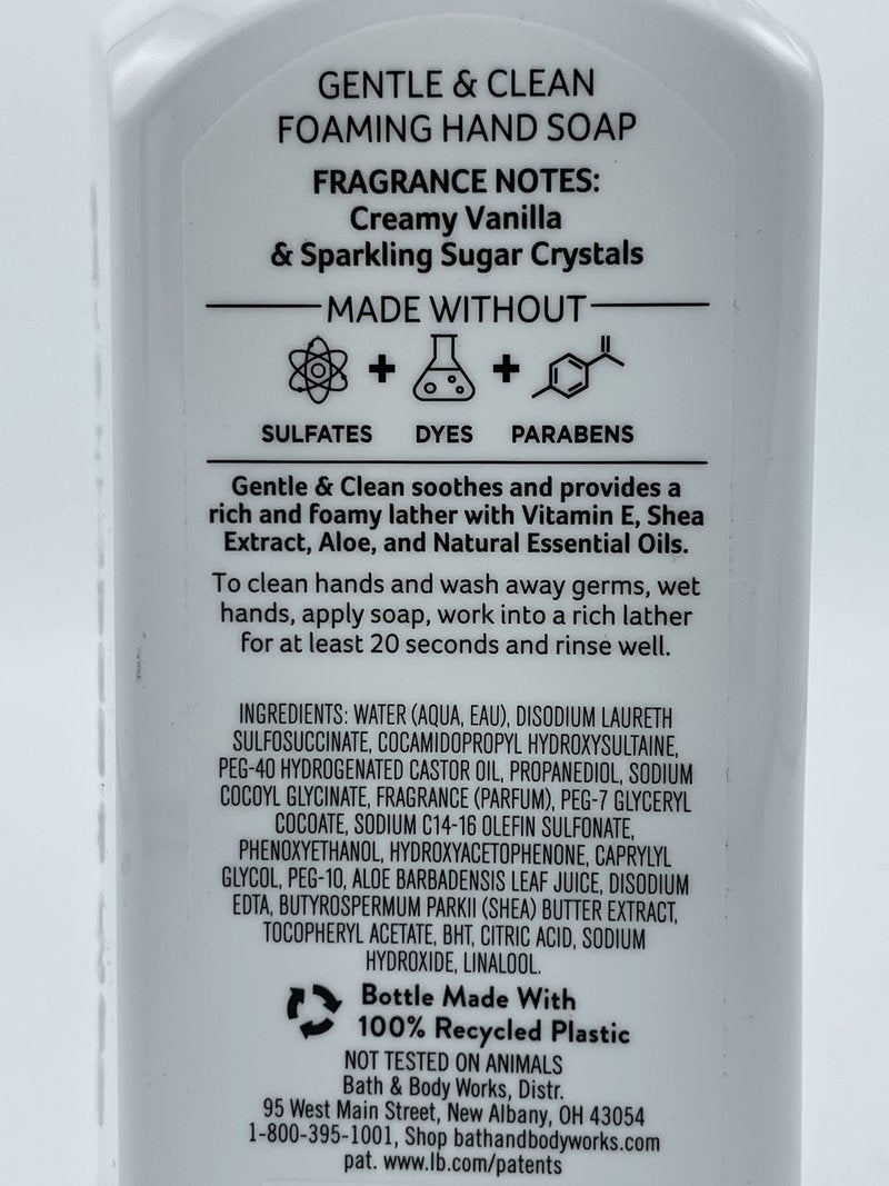 Bath and Body Works Kitchen Favorites Gentle & Clean Foaming Hand Soap, 8.75 fl. oz. (Variety, 5-Pack)
