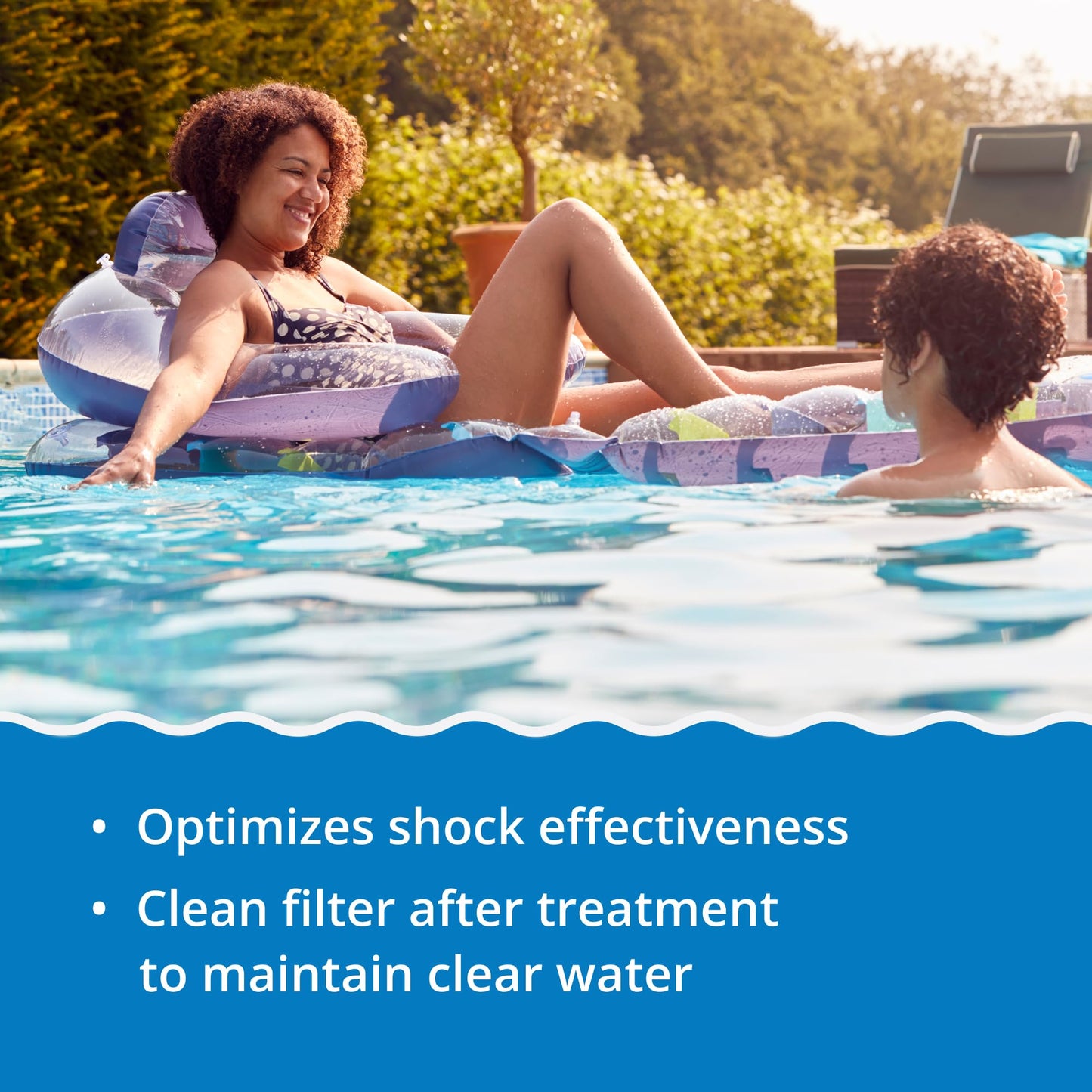In The Swim Quick Clear Green - Turn Your Pool Water from Green and Cloudy to Sparkling Blue - 2 Pound