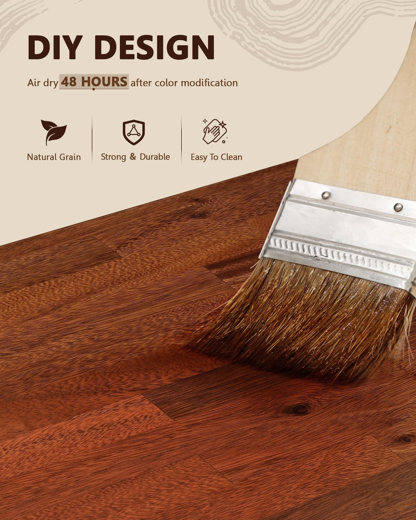 30"x25" Butcher Block Countertop, DIY Solid Walnut Wood Countertop, 1.5'' Thick Waterproof Table Top, Used as Cutting Board, Office Desk Tops, Dining Room Tables, Laundry and Kitchen Countertop