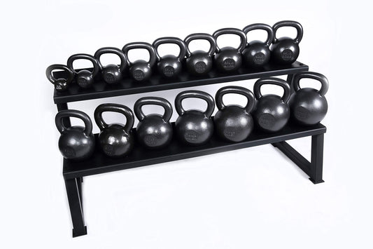 Ader Sporting Goods Kettlebell Rack 2-Tier 56"