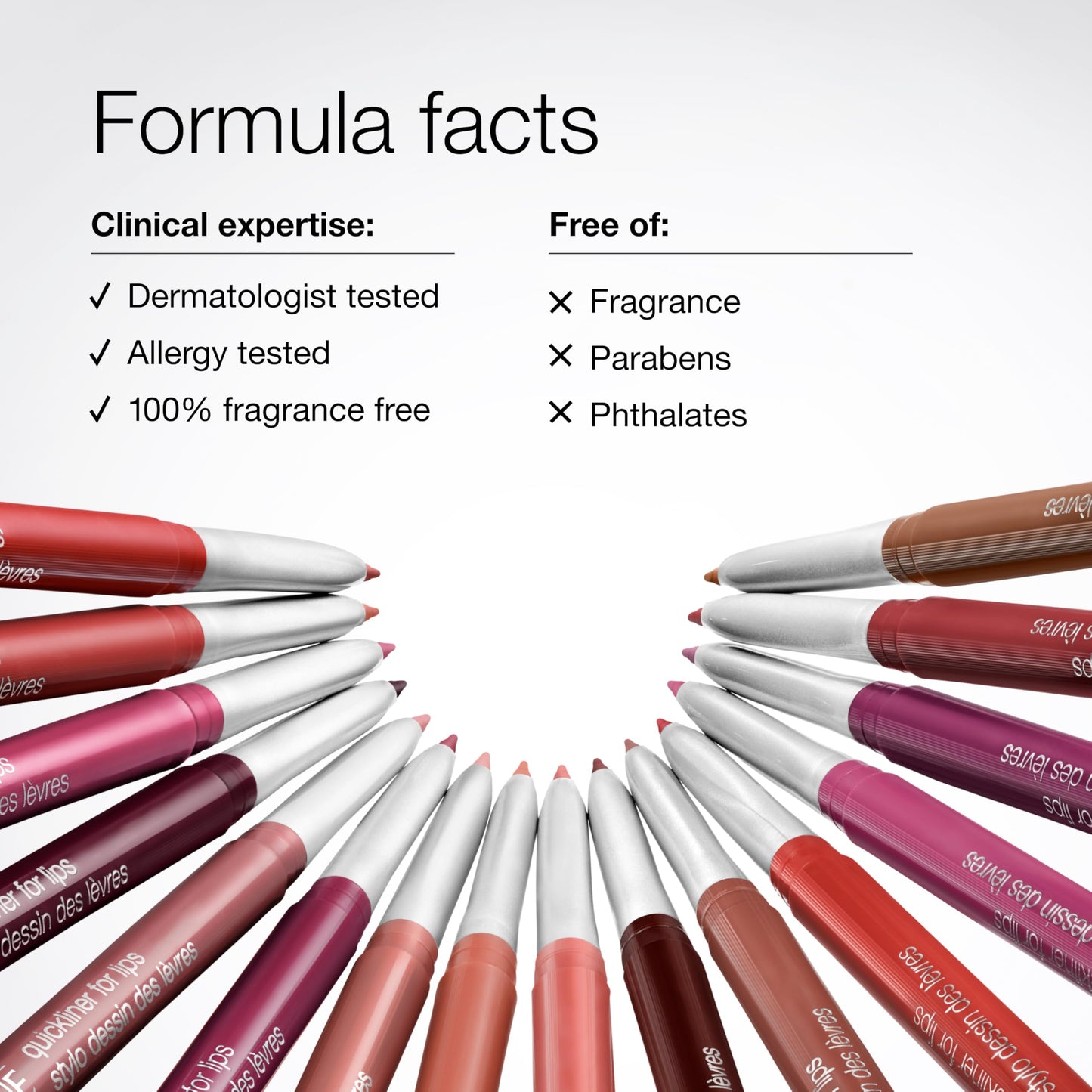 Clinique Long Lasting Quickliner Lip Liner | Non-Drying + No Sharpening, Black Honey