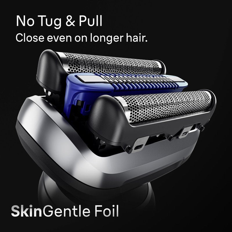Braun Electric Shaver for Men, Series 7 7171cc, Wet & Dry Shave, Turbo & Gentle Shaving Modes, Waterproof Foil Shaver with Precision Trimmer, Space Grey