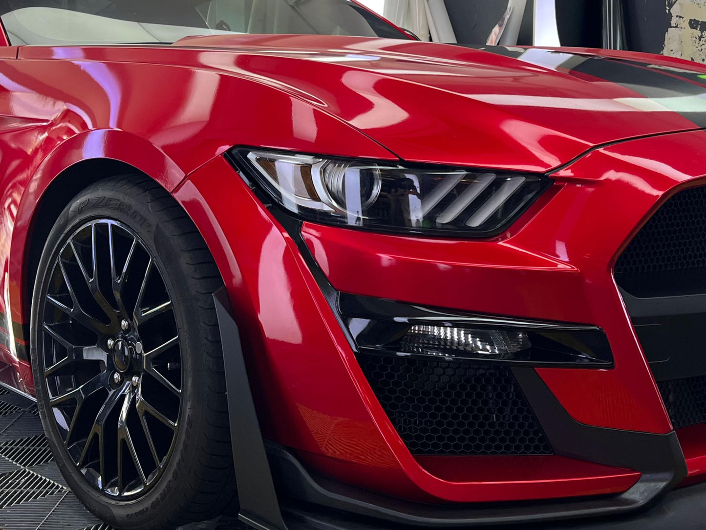 VViViD+ Ultra Gloss Metallic Candy Red Vinyl Car Wrap Premium Paint Replacement Film Roll with Nano Air Release Technology (25ft x 5ft)