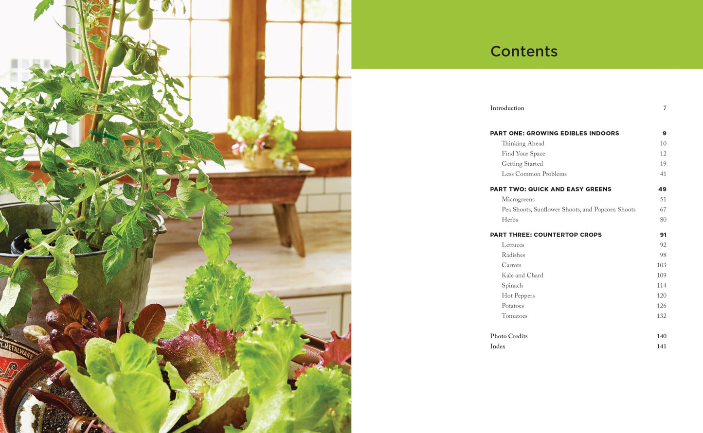 Indoor Kitchen Gardening for Beginners: Turn Your Home Into a Year-round Vegetable Garden - Microgreens - Sprouts - Herbs - Potatoes - Tomatoes - Peppers & More