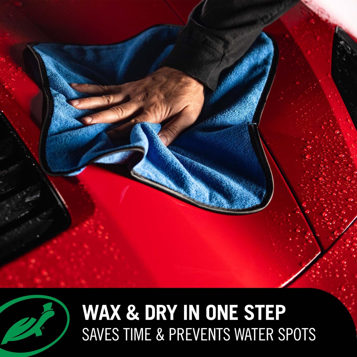 Turtle Wax Hybrid Solutions Ceramic Wet Wax, Spray on Car Wax for 1-Step High Gloss Shine and Ceramic Coating Protection for Paint, Wheels,Glass and More, Extreme Water Beading, 26 oz (Pack of 1)