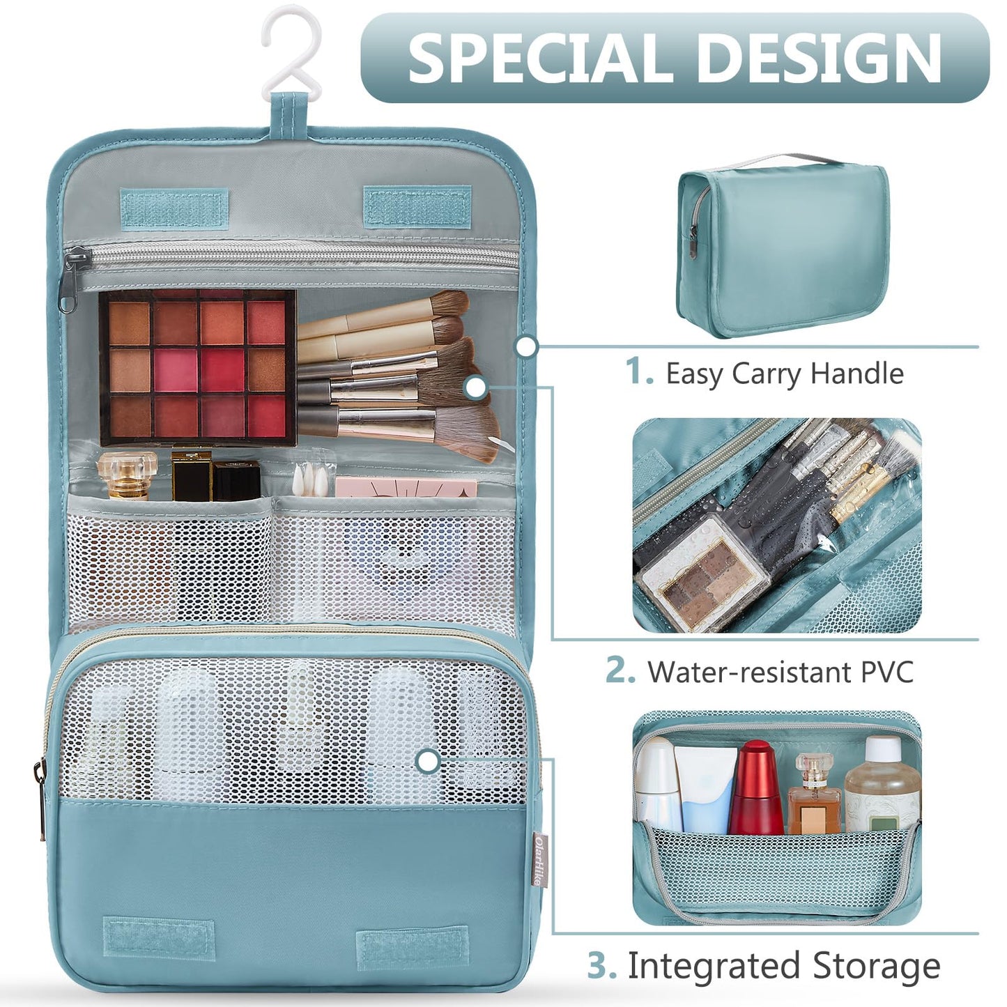8 Set Packing Cubes for Travel, Gifts for Women Mom,Anti-Tearing Suitcase Organizer,OlarHike Vacation Essentials & Accessories for Cruise Ship