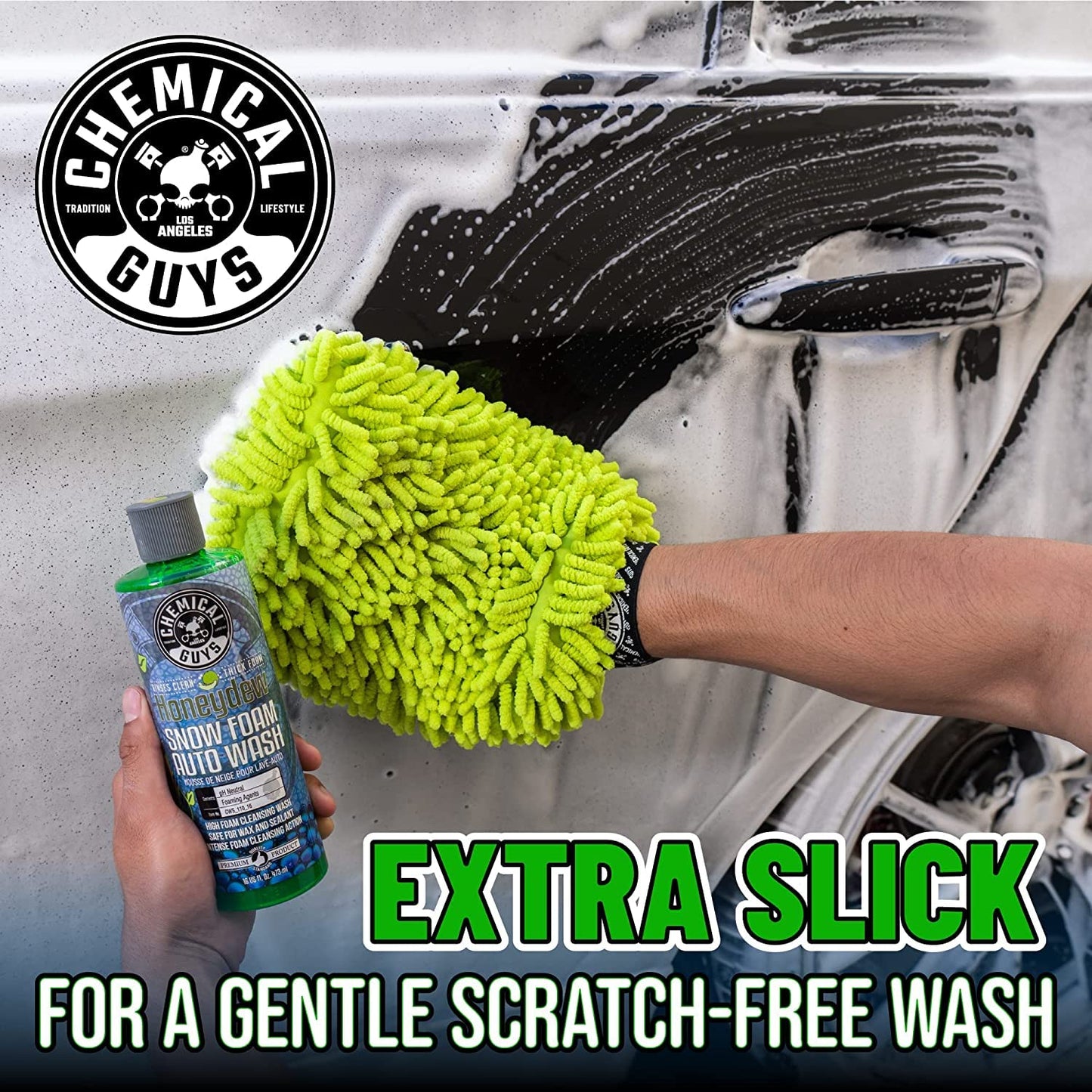 Chemical Guys TORQ Professional Max Foam 8 Cannon and Honeydew Snow Foam Soap Kit - High Foaming Car Wash Cannon with 1 Gallon Concentrated Soap - Safe for Cars, Trucks, SUVs, RVs and More, 128 fl oz