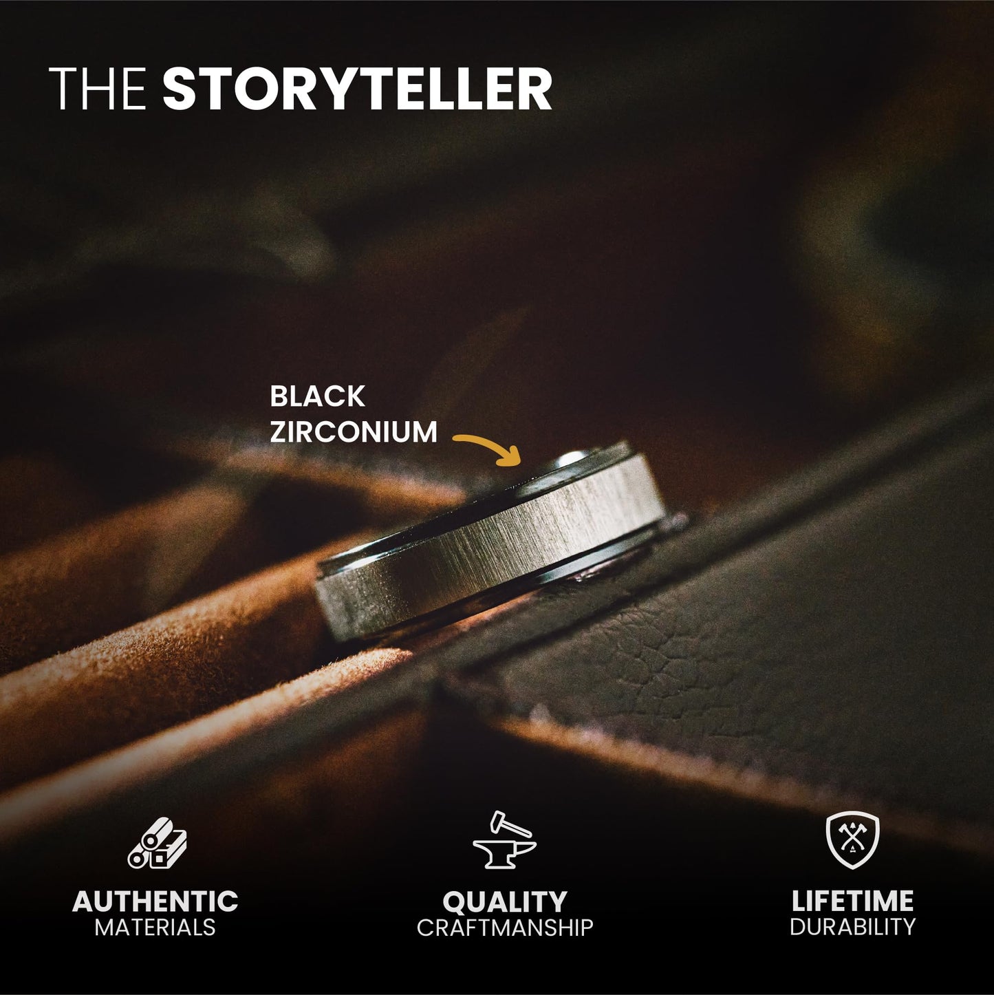 Manly Bands The Storyteller - Size 5