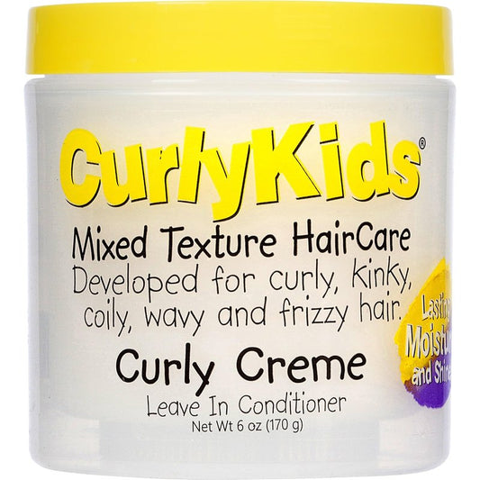 Curly Kids Curly Creme Conditioner, 6 oz (Pack of 4)