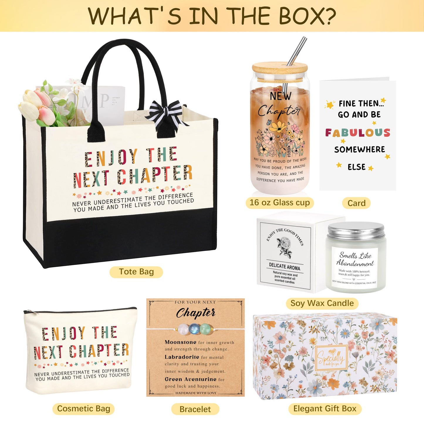 Farewell Gifts For Coworkers, Goodbye Gifts for Coworkers Leaving Going Away Retirement New Job Divorce Basket for Women Coworker