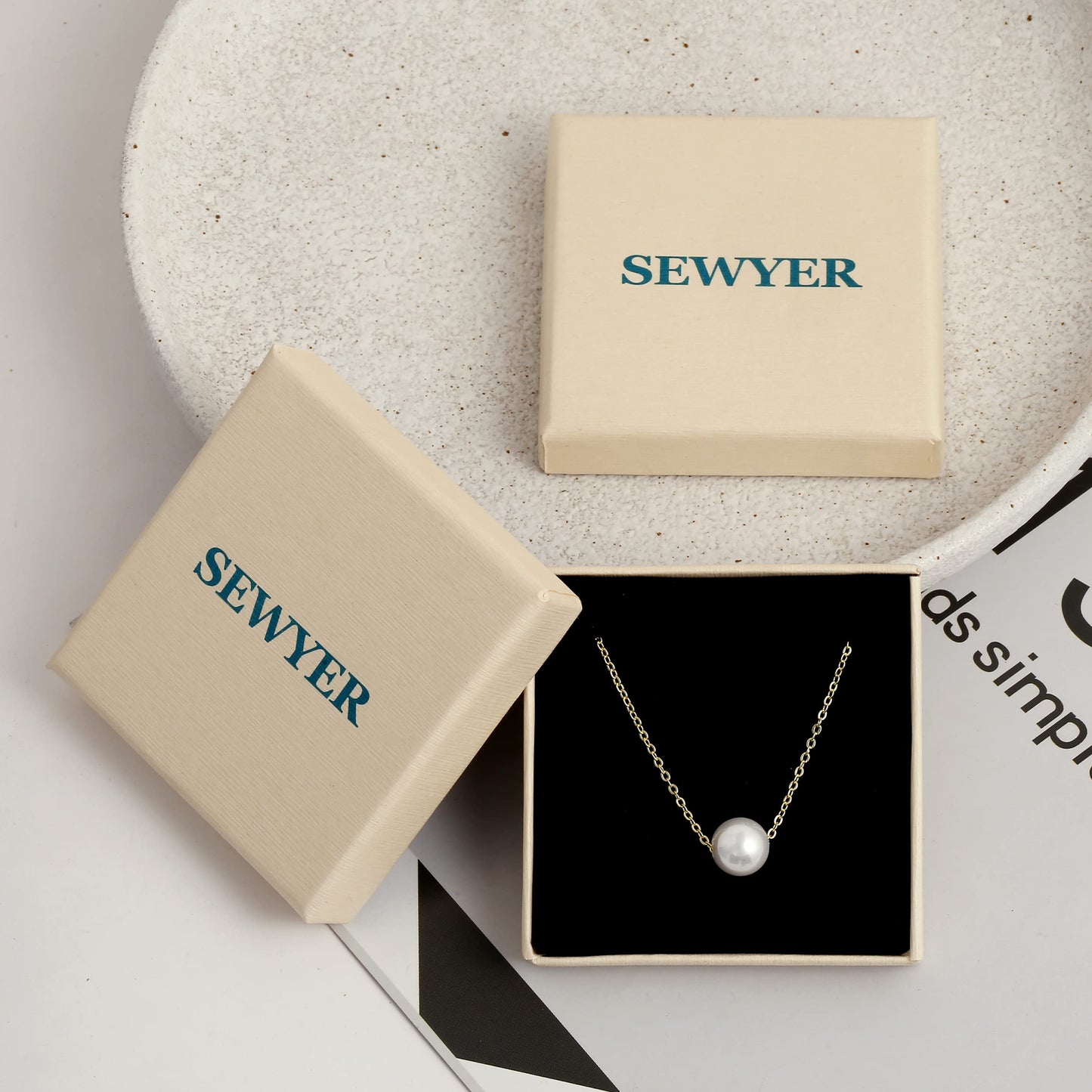 Sewyer Silver Y Necklace for Women 14K Gold Plated Y-Shaped Drop Necklaces CZ Long Necklace Cubic Zirconia Pendant Layered Long Lariat Necklace Women Jewelry